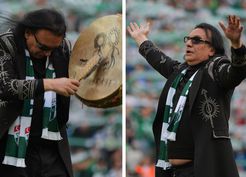 >Tüyler diken diken! Gökhan Kırdar'dan Bursaspor taraftarına Cendere şov