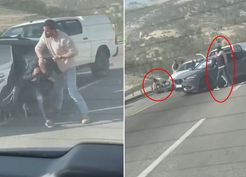 >İnfial yaratan görüntü! Ajanlar gençleri darbedip araçlara bindirdi