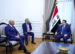 >ABD'li Özel Temsilcisi Barrack, Irak Başbakanı Sudani ile bir araya geldi
