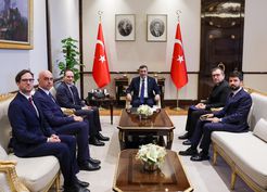 >Cevdet Yılmaz, Büyükelçilerle İkili İlişkileri Ele Aldı