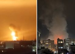 >İsrail'den İran'a büyük hava saldırısı! 4 şehir aynı anda vuruluyor