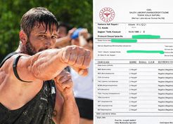 >Adem Kılıçcı iddialara karşı kendi yaptırdığı test sonucunu paylaştı