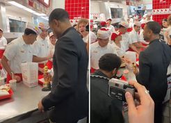 >Oscar'ı kazandı, kutlamayı burgercide yaptı