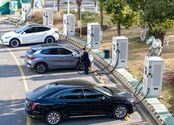 >Çin'de Elektrikli Araç Şarj Noktası Sayısı 21 Milyonu Aştı