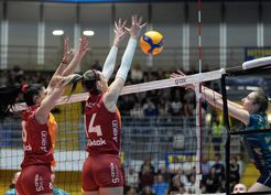 >Galatasaray Daikin, CEV Kupası finalinin ilk maçında Chieri 76'yı mağlup etti