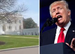>Trump'ın Beyaz Saray'da son ses çaldırdığı müziğe bakın