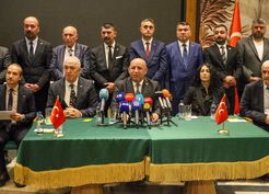 >MHP Diyarbakır İl Başkanı Miktat Arslan, basın mensuplarıyla buluştu