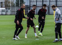 >Samsunspor, Beşiktaş maçının hazırlıklarına başladı