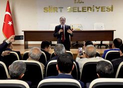 >Siirt'te altyapı ve su tarifelerine yönelik bilgilendirme toplantısı düzenlendi