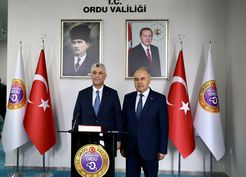 >Ticaret Bakanı Ömer Bolat Ordu'da konuştu Açıklaması