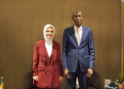 >Bakan Göktaş, Senegal Dışişleri Bakanı Niang ile bir araya geldi