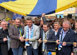 >Kütahya Fenerbahçeliler Derneği Sadettin Saran'ın katılımıyla açıldı