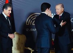 >Erdoğan, Barzani'nin oğlunu çok sevdi