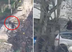 >Kiev'de kimliği belirsiz bir kişinin ateş açması sonucu 5 kişi öldü
