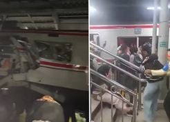 >Endonezya’da yolcu trenleri çarpıştı, ölü ve yaralılar var