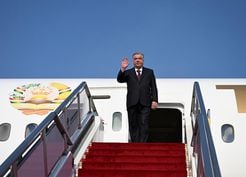 >Tacikistan Cumhurbaşkanı İmamali Rahman, Çin'de