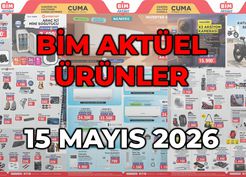 >BİM Aktüel 15 Mayıs kataloğu! (PDF) Klima, bisiklet, kamera, soğutucu bu hafta BİM'de neler var?