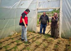 >Hisarcık'ta üreticiler sebze yetiştiriciliği konusunda bilgilendirildi