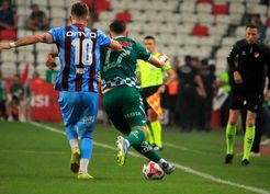 >Ziraat Türkiye Kupası: Trabzonspor: 1 Konyaspor 0 (İlk yarı)