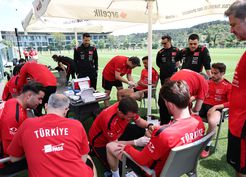 >A Milli Futbol Takımı, dayanıklılık testinden geçti