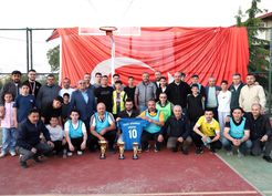 >Simav'ın Gılmanlar köyünde voleybol şöleni