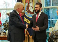 >Suriye Cumhurbaşkanı Şara ile ABD Başkanı Trump, ikili ilişkileri ve bölgesel gelişmeleri görüştü