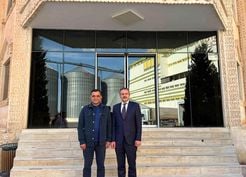 >Duhok Ticaret ve Sanayi Odası Başkanı Nuri, Mardin TSO Başkan Adayı Duyan'ı ziyaret etti