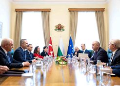 >Bakan Fidan, Bulgaristan Başbakanı Radev tarafından kabul edildi