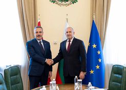>Dışişleri Bakanı Fidan, Bulgaristan Başbakanı Radev tarafından kabul edildi