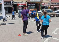 >Havza'da Okullar Arası Geleneksel Çocuk Oyunları Şenliği düzenlendi