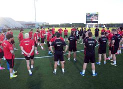 >A Milli Futbol Takımı, Arizona'daki son çalışmasını yaptı