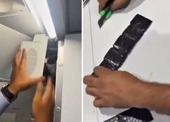 >Uçak tuvaletinden 380 bin dolarlık altın çıktı