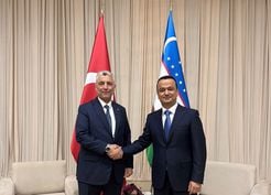 >Ticaret Bakanı Bolat, Özbekistan'da