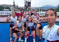 >Ege Yıldızları U16 Türkiye Hokey 1'inci Ligi'nde Türkiye ikincisi oldu
