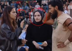 >Finale damga vuran anlar! Ramazan'ın eşi kıskançlık krizine girdi