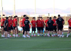 >A Milli Futbol Takımı, ABD maçı hazırlıklarına devam etti