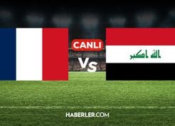 >Fransa Irak CANLI nereden izlenir? Fransa Irak maçı hangi kanalda, nereden izlenir?