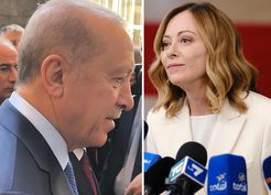 >Meloni'nin sigarayı bırakmasına Erdoğan'dan çarpıcı yorum