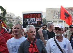 >Arnavutluk'ta Trump'a bağlı turizm projesi protestoları 26. günde