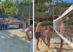 >İki milli futbolcu Dünya Kupası biter bitmez soluğu Bodrum'da aldı