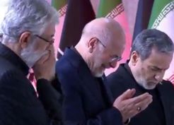 >İranlı liderler Hamaney’in tabutu başında gözyaşlarına boğuldu