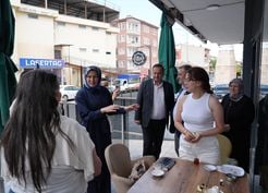 >AK Parti Ankara Milletvekili Zeynep Yıldız, Çubuk'ta ziyaretlerde bulundu