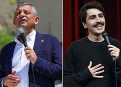 >Özgür Özel, komedyen Deniz Göktaş'ı cezaevinde ziyaret etti