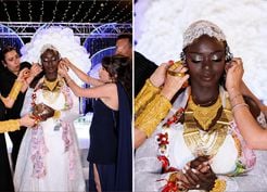 >Fenomen Zehra Özdemir, düğününde takılan altınlardan yürümekte zorlandı
