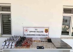 >Şırnak'ta 16,7 milyon liralık uyuşturucu ve gümrük kaçağı malzeme ele geçirildi
