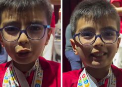 >Dünya birincisi olan Ali Koç'un annesiyle diyaloğu gülümsetti
