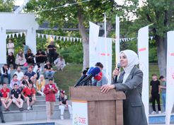 >Bakan Göktaş: Doğru destekle aşılmaz engel yok