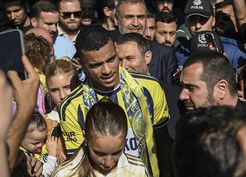 >Fenerbahçe'nin yeni transferi Mason Greenwood, İstanbul'a geldi
