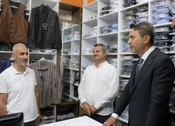 >Enerji ve Tabii Kaynaklar Bakanı Bayraktar'dan Amasya'da esnaf ziyareti
