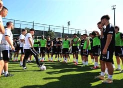 >Beşiktaş, Midtjylland maçı hazırlıklarını sürdürdü